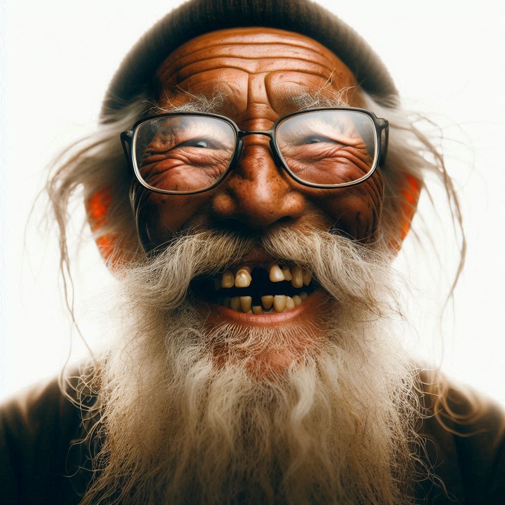 Nepalese grandfather