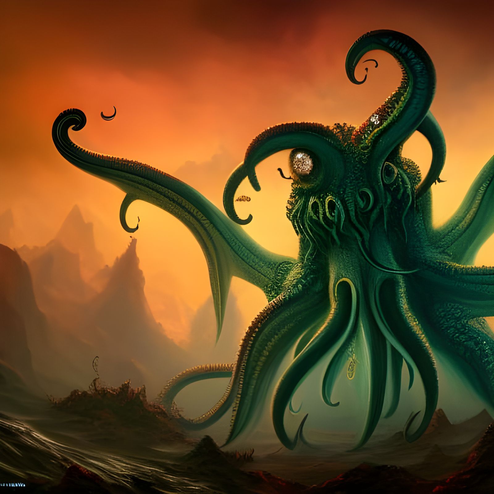 cthulhu inspired art