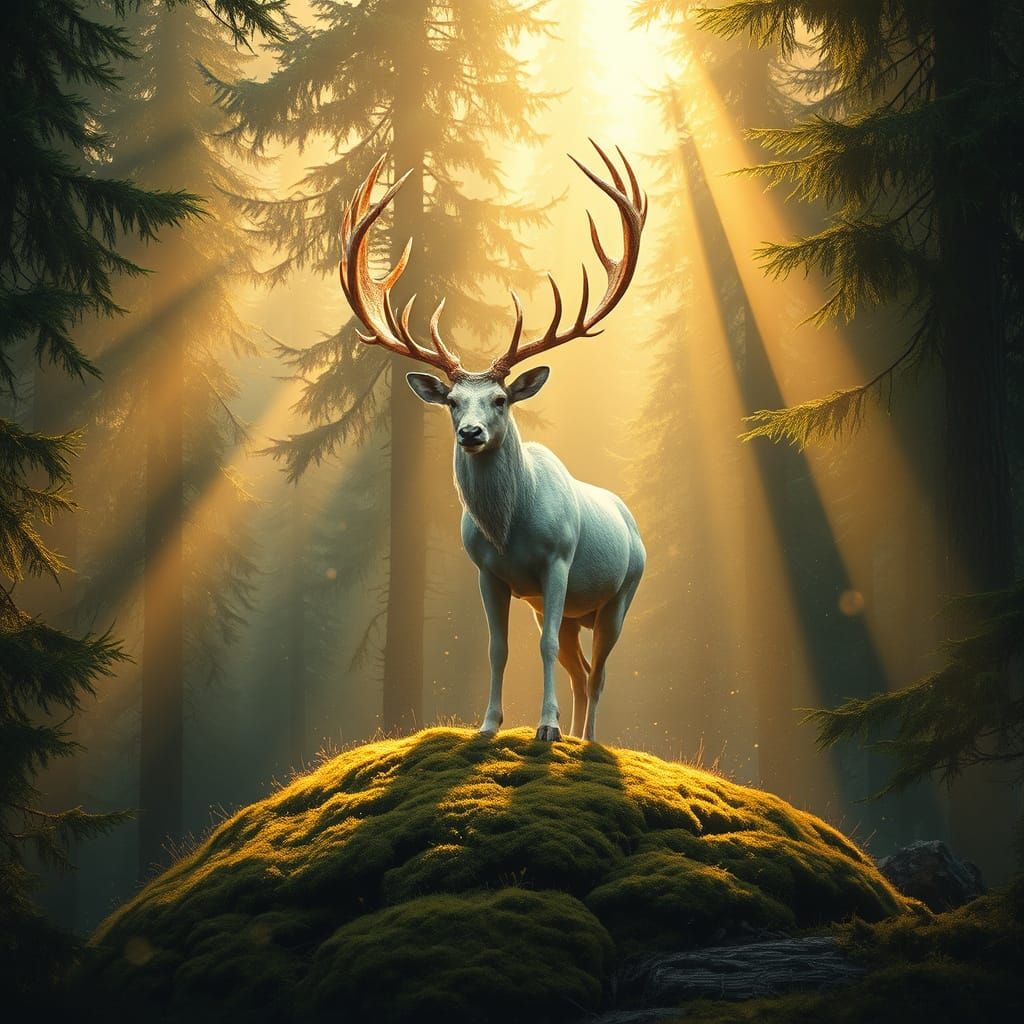 white stag