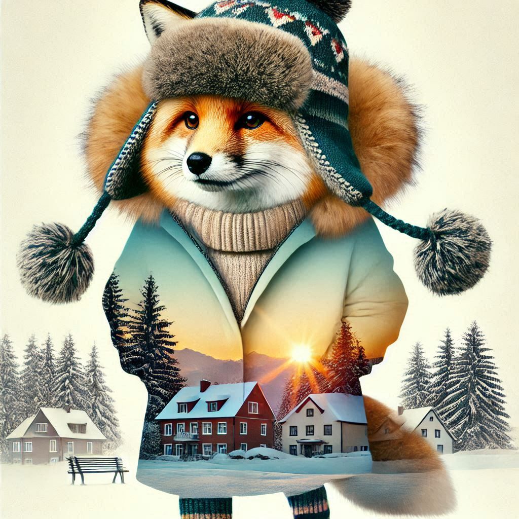 double exposure beautiful fantasy DALL-E 3 portrait landscap...