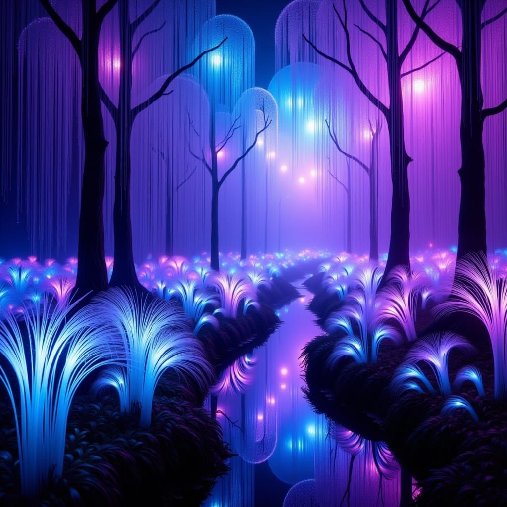 Fiber Optic Landscape