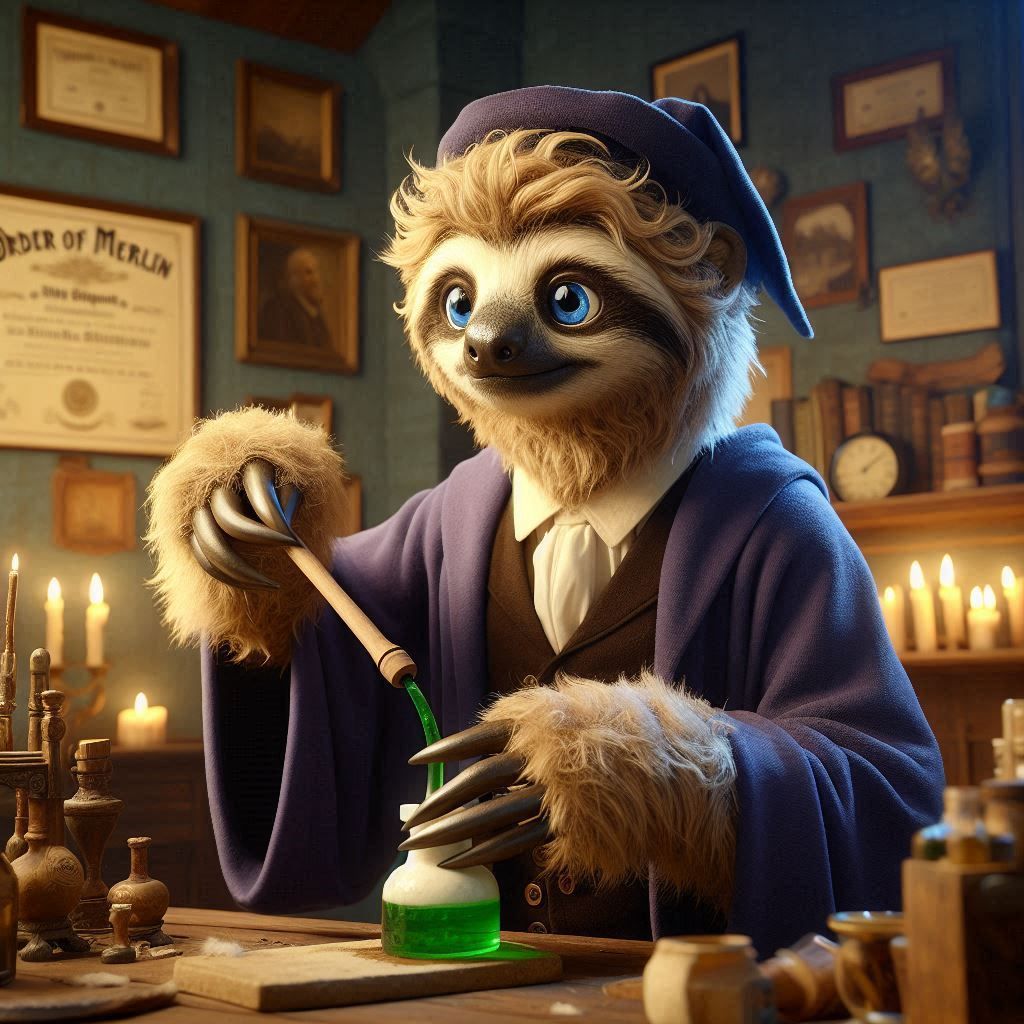 Slothmocles Belby, Potioneer who invented Wolfsbane, from “H...