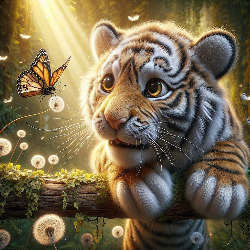 Wilson and the Butterfly  by @Lady Anne