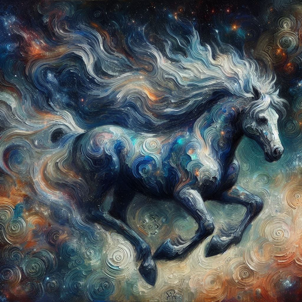 Abstract Horse