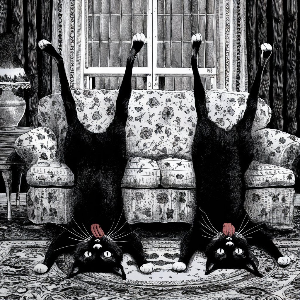 It's Sunday: YOUR CATS ARE WEIRD!