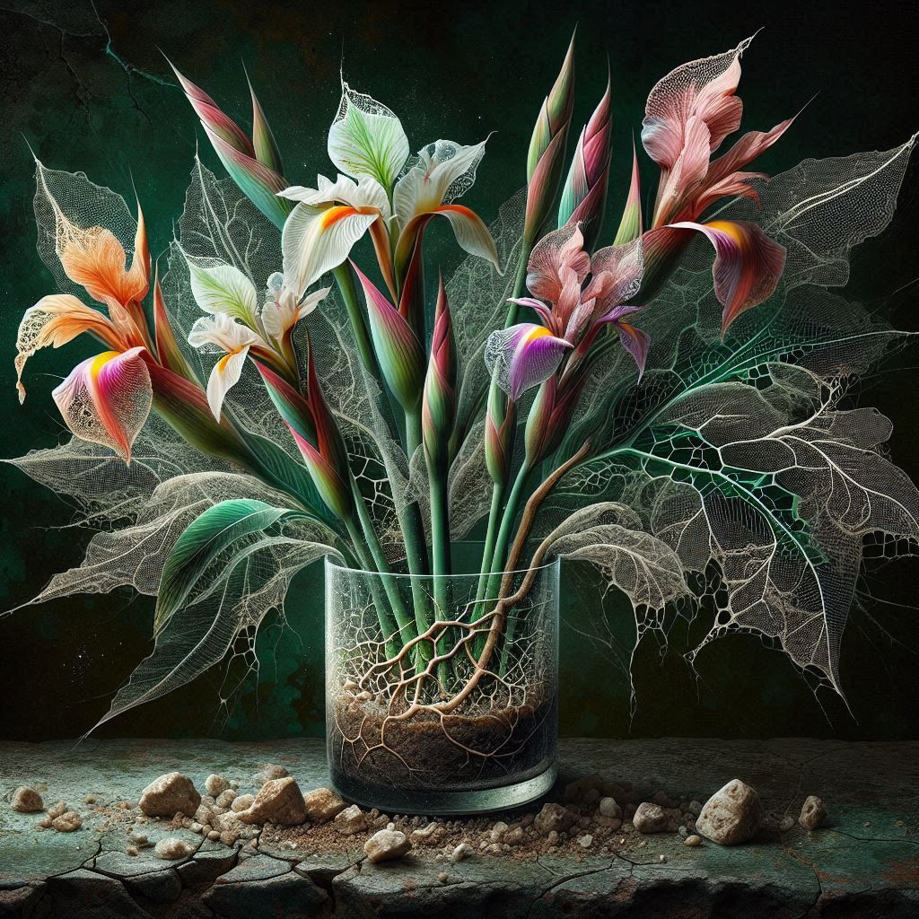 Flowers Pots Multicolor Canna Lily's 2