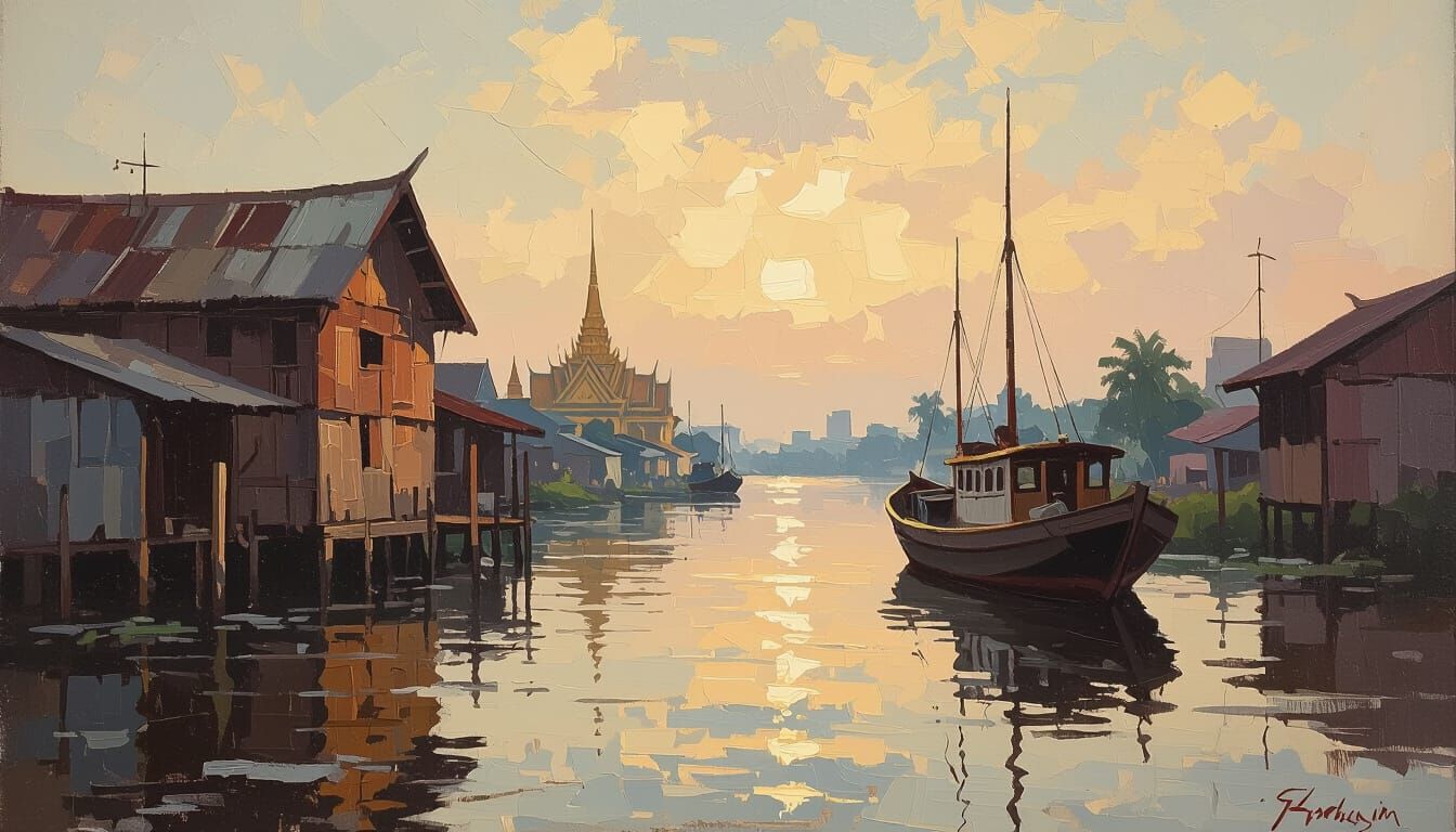 On the Tonlé Sap - Phnom Penh - Cambodia (2)