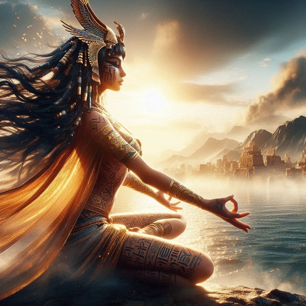 looking at her Promised Land :):