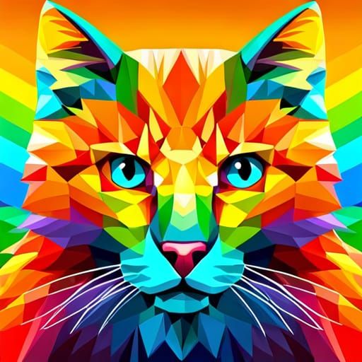 Geo Cat  by @Dontkno