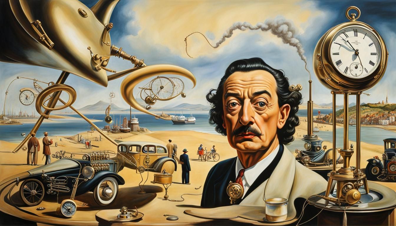 10 images (8/10) similar Salvatore Dali's surrealism