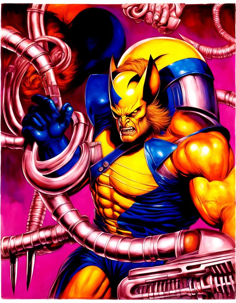 Wolverine by H.R. Giger