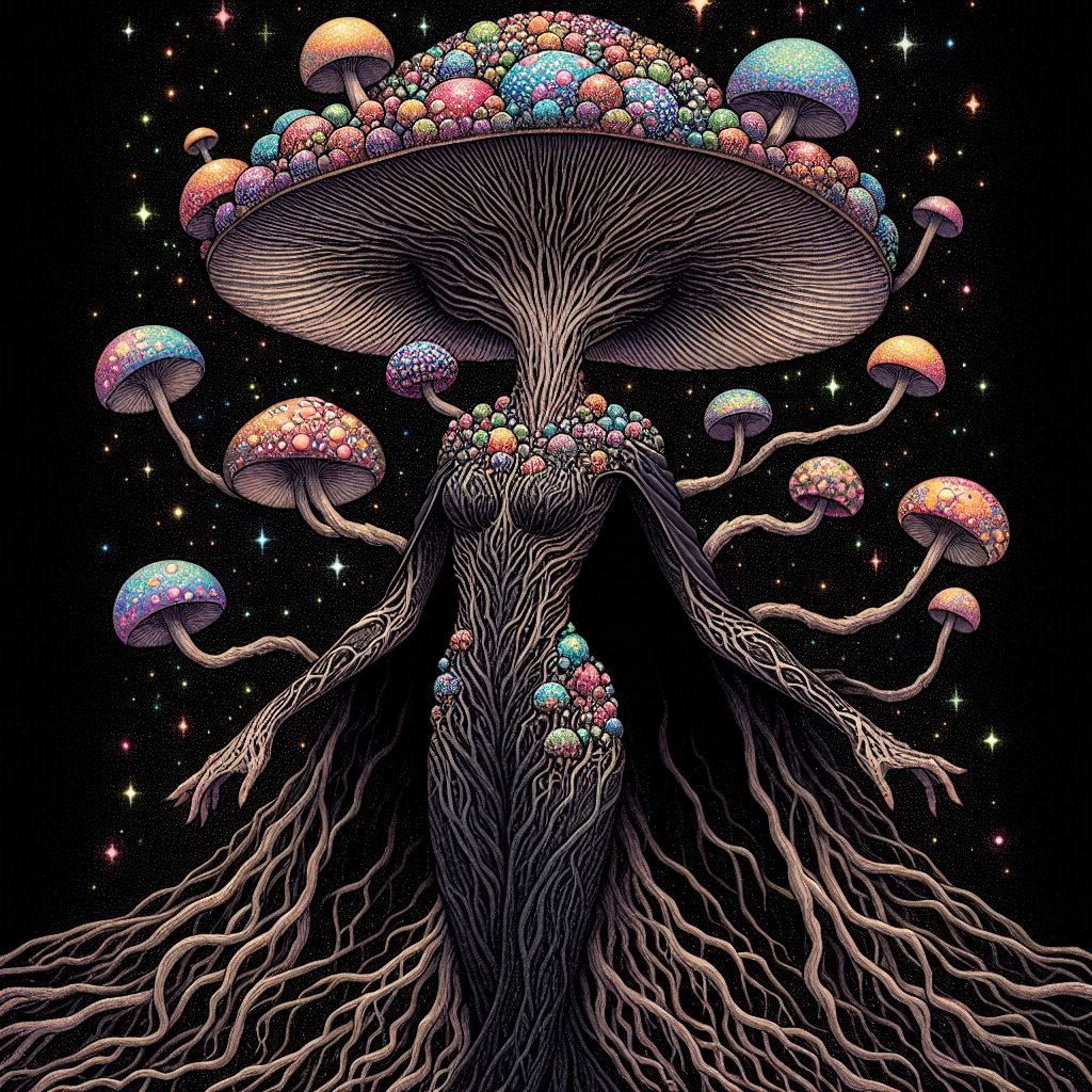 Mushroom Lady