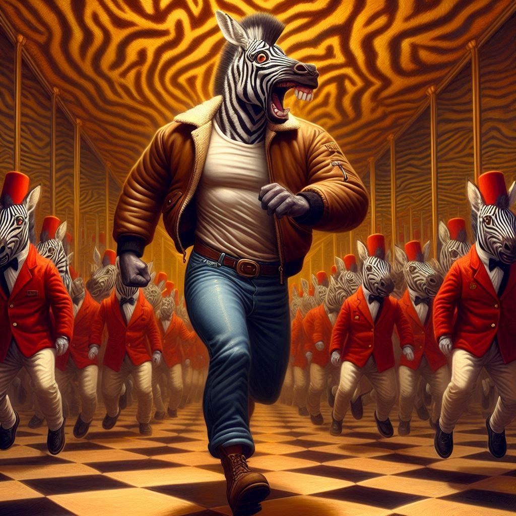 Zebras in the Mirrors