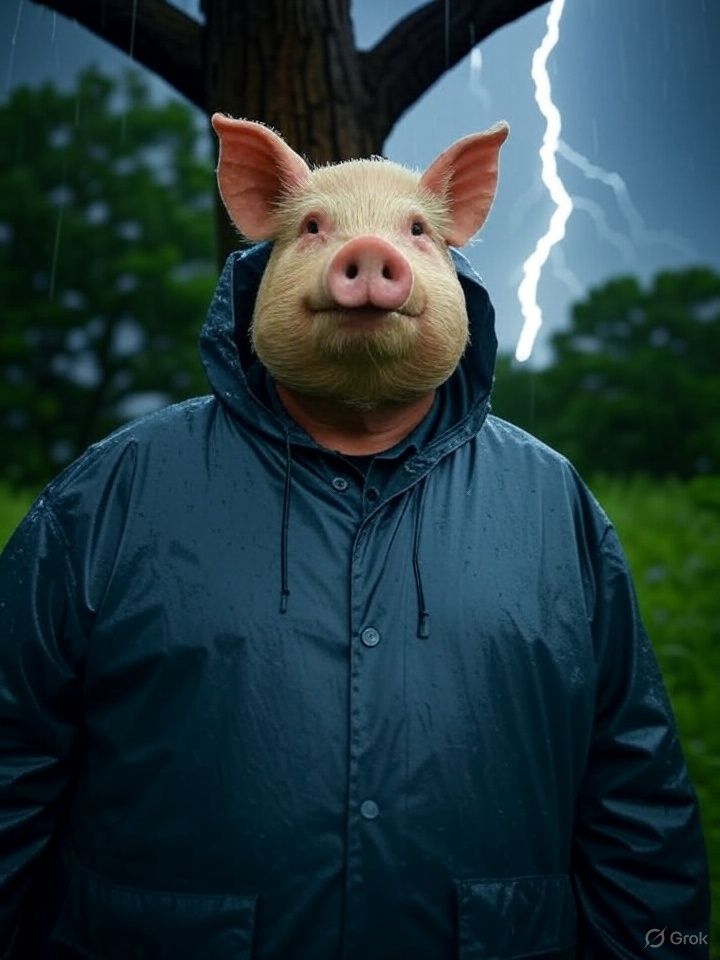 It's gonna rain, it's gonna rain ...