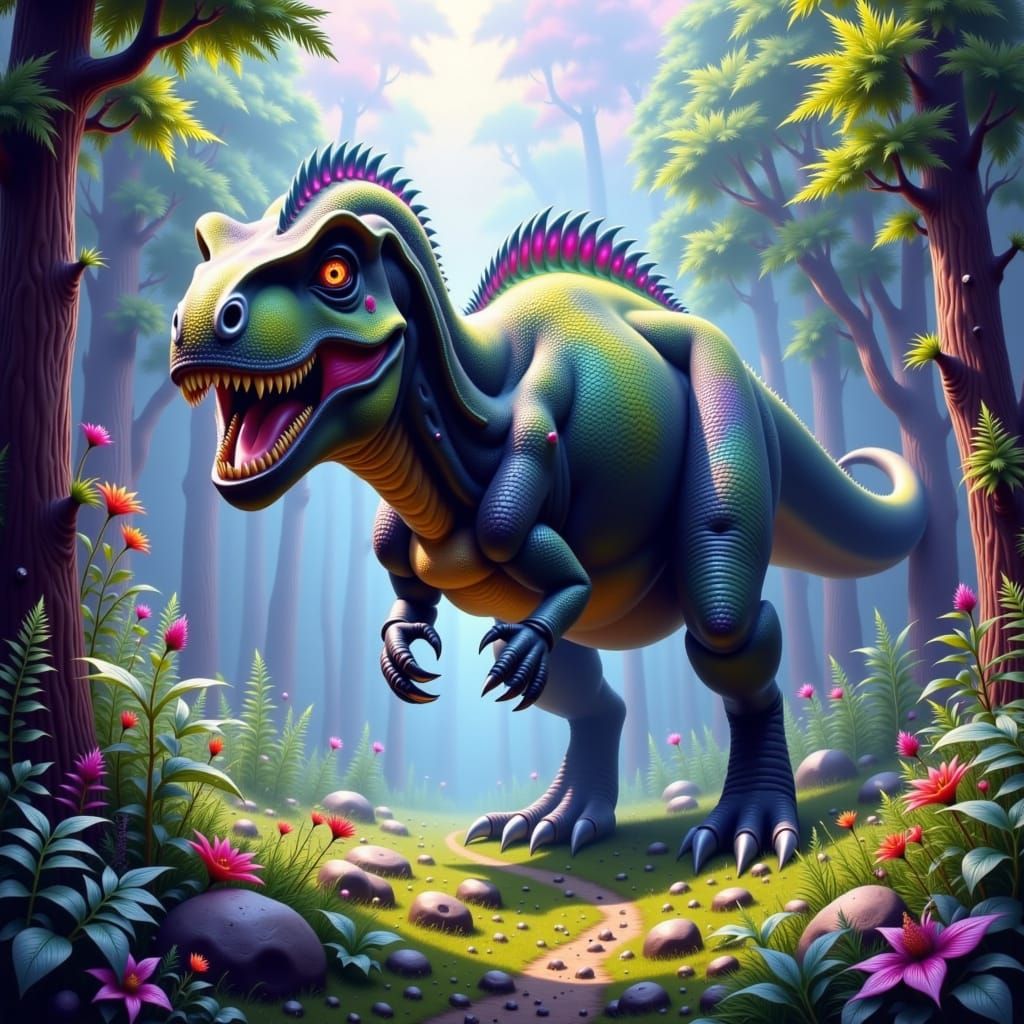 Colorful Dinosaur