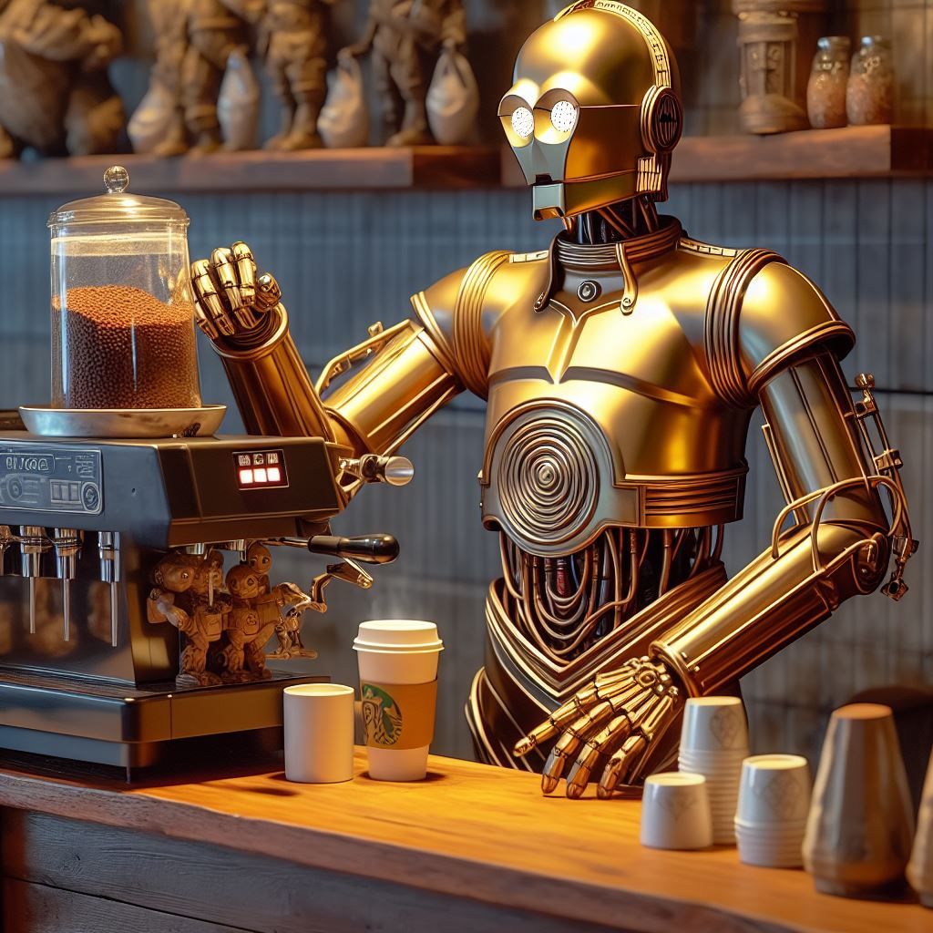 C3P0 the Barista