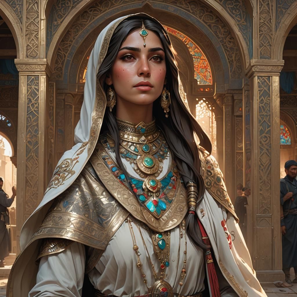 a beautiful Iraq women