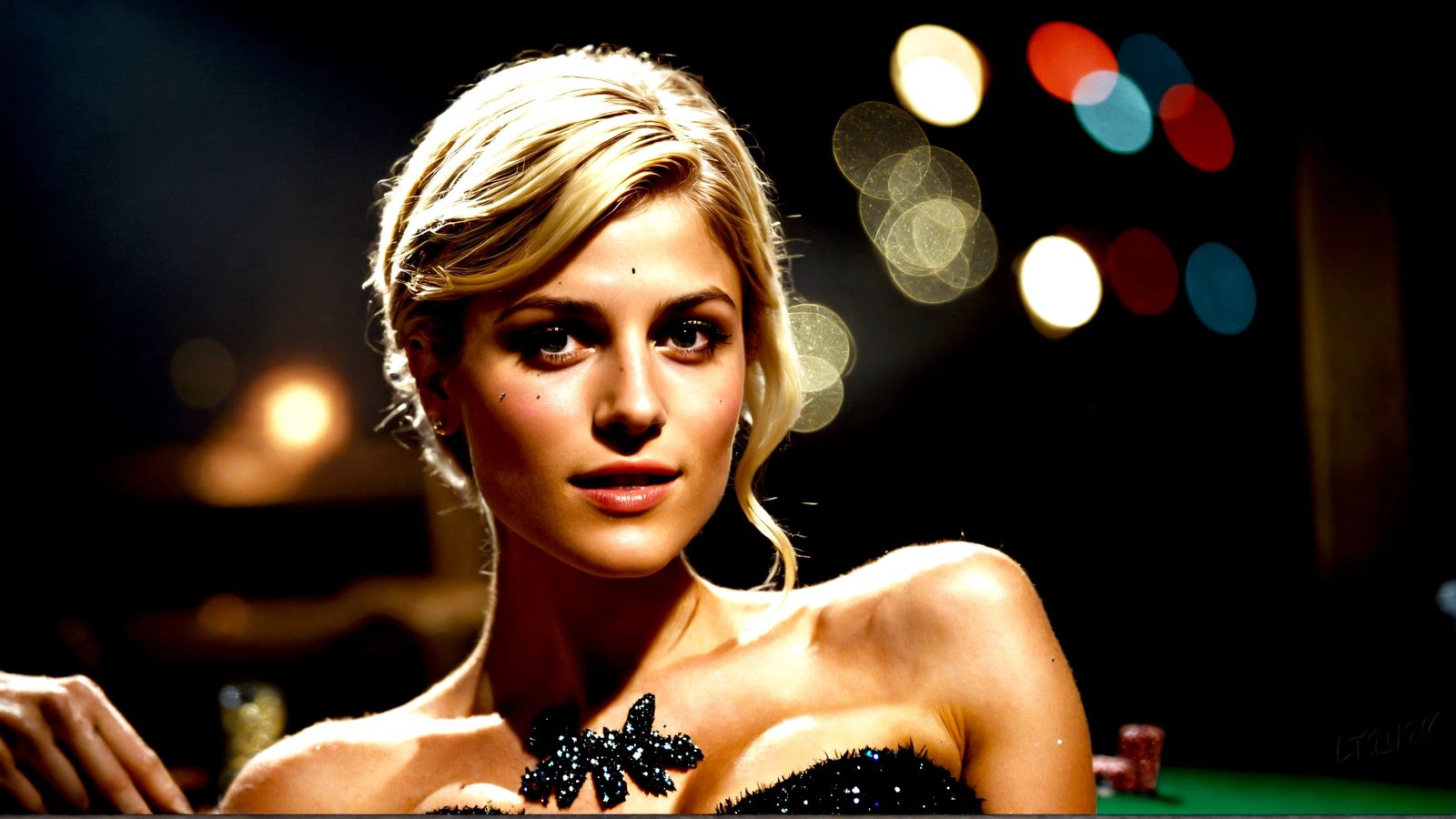 Truus Taal - Glitter in the air series.