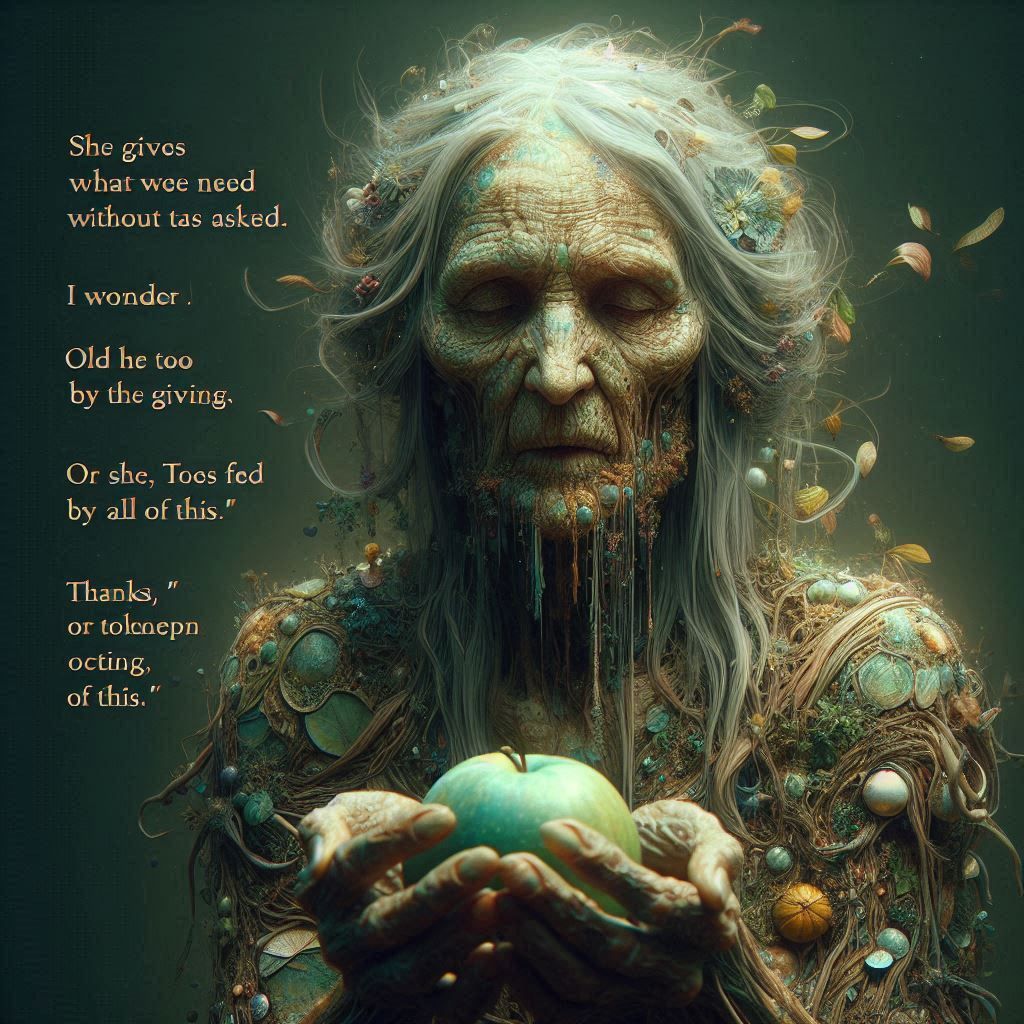 Robin Wall Kimmerer, excerpt from “Braiding Sweetgrass”