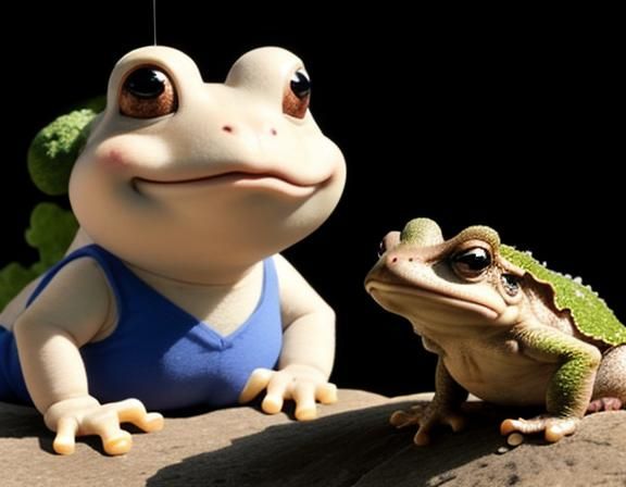Toad	with a 	hairy	nose
  by @Tinker