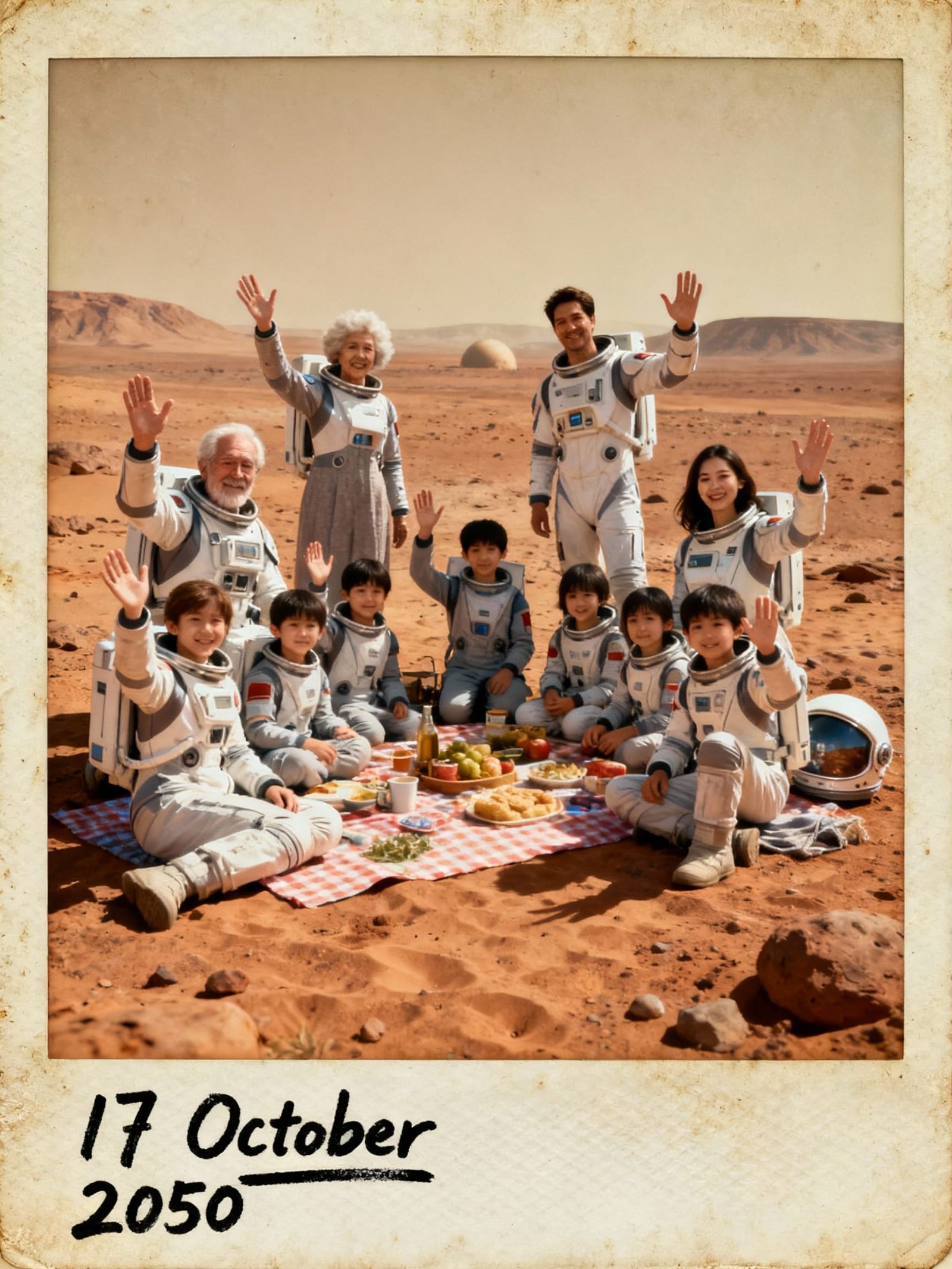 Picnic on Mars 2050  by @Imvlad
