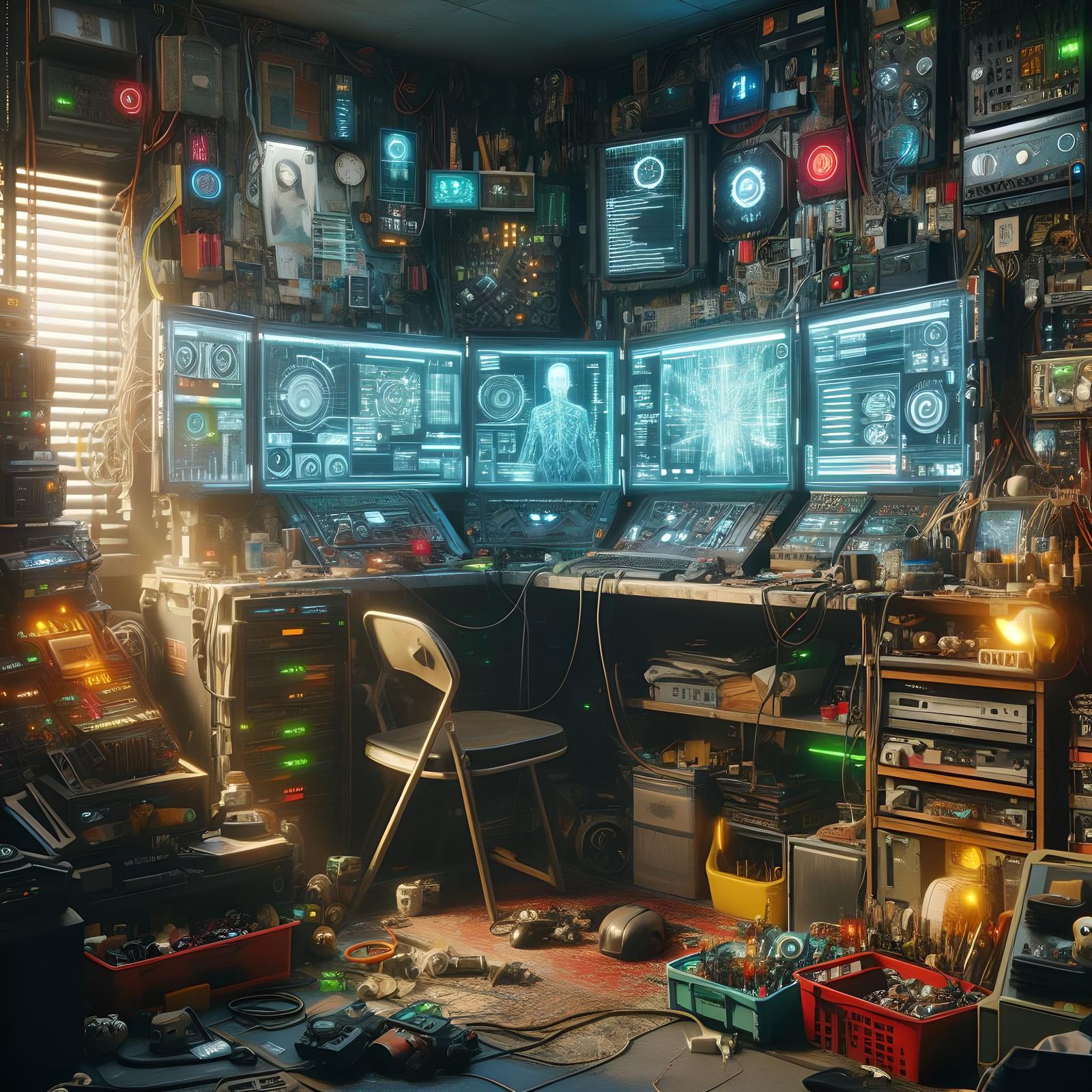 Cyberpunk Security System