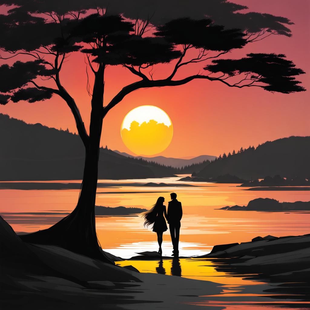 Painted Love AI Generated Artwork NightCafe Creator