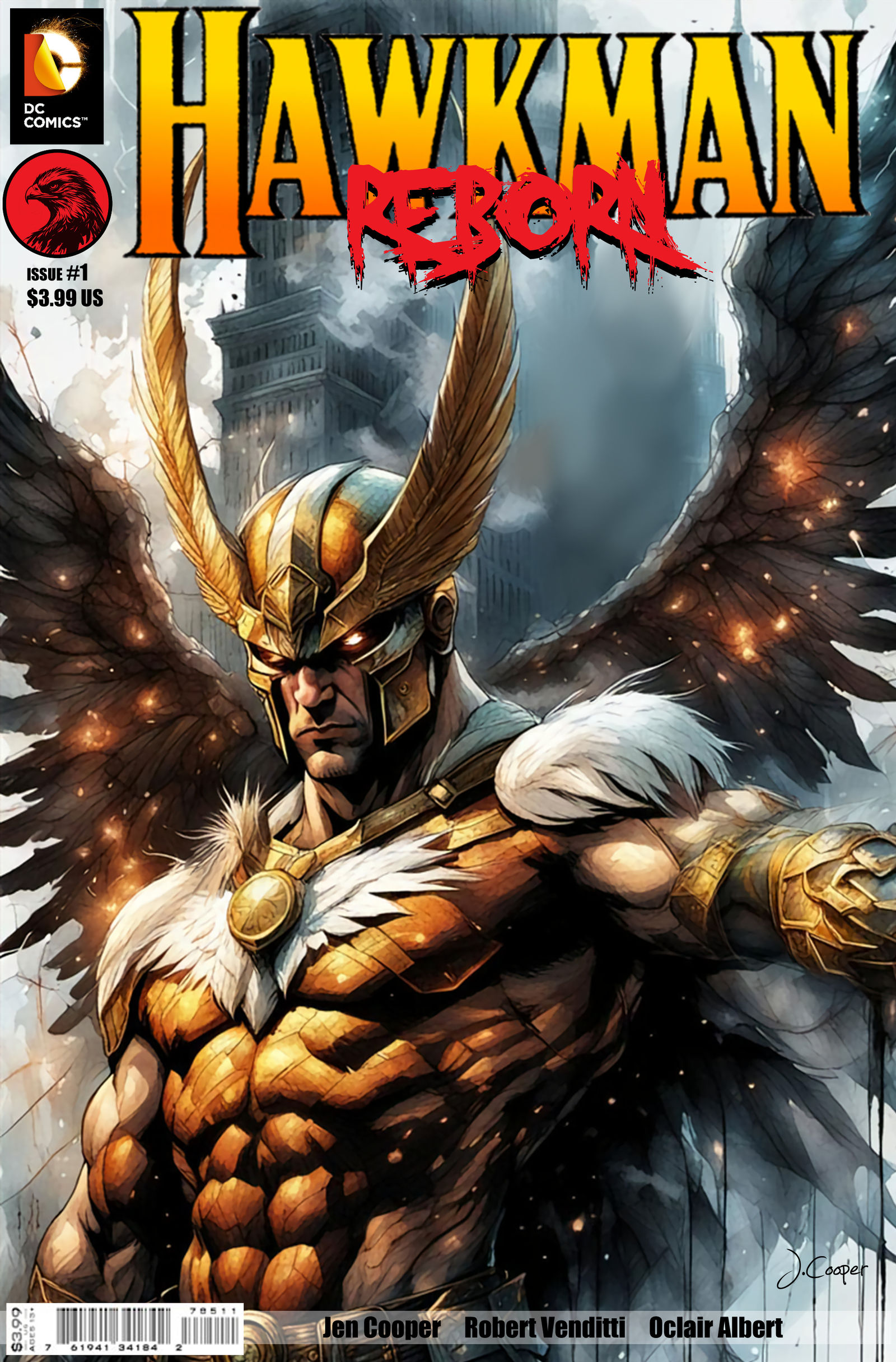 Hawkman Reborn #1