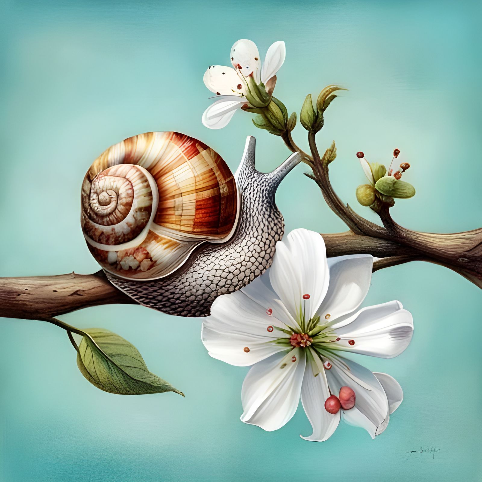 Helix Aspersa  by @Lourse 