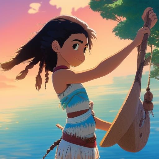 Moana - AI Generated Artwork - NightCafe Creator