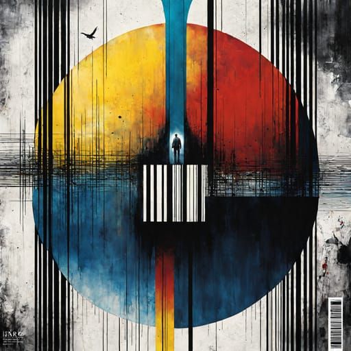 UV Bar Code for a Cardboard Casket