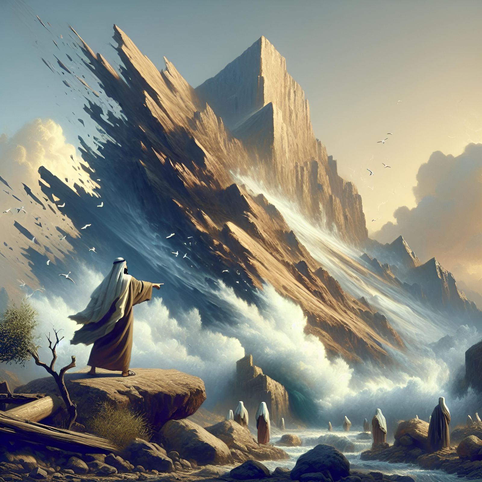 "Be you removed and cast into the sea!"  by @LesserThanTheLeast