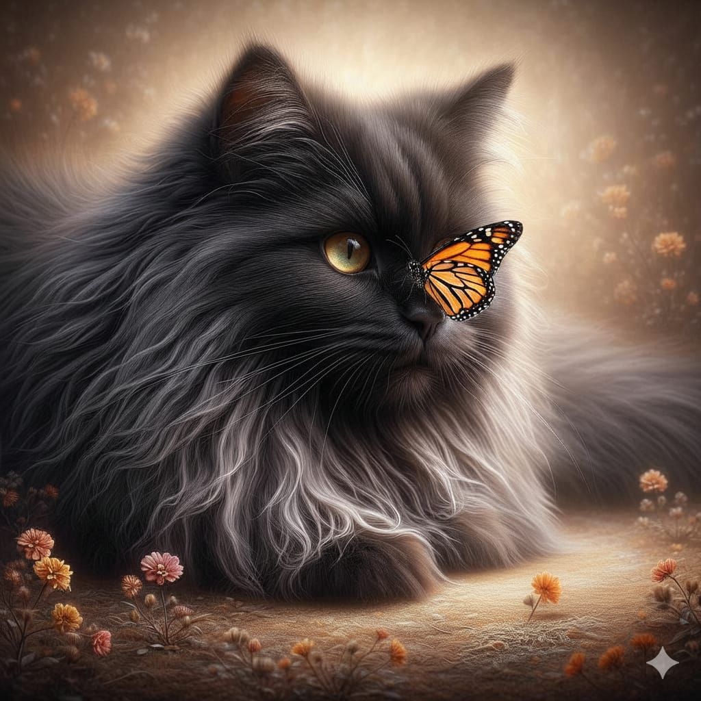 The Butterfly Cat 😜😸😸