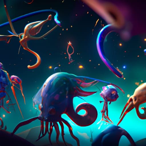 The creatures of space