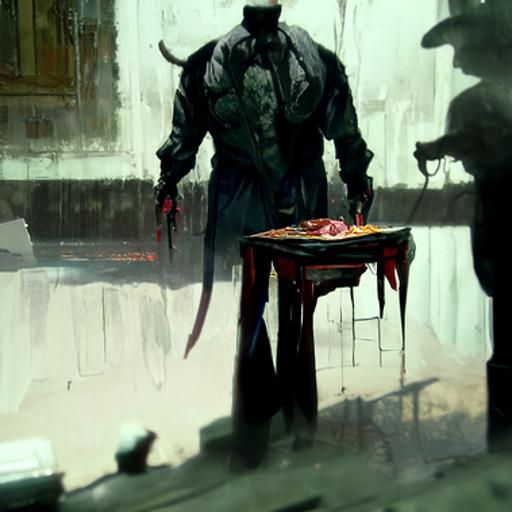 The Butchers table