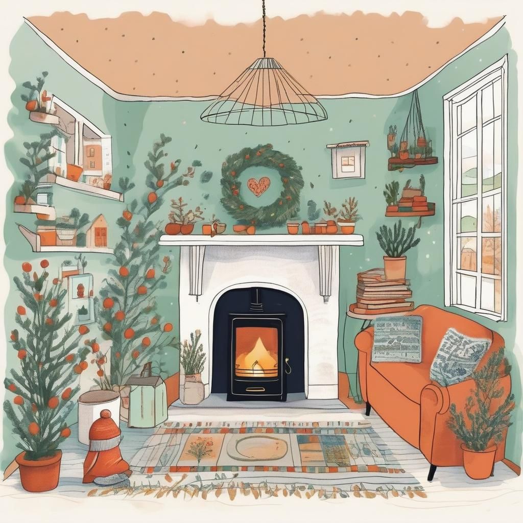 COZY INTERIORS - AI Generated Artwork - NightCafe Creator