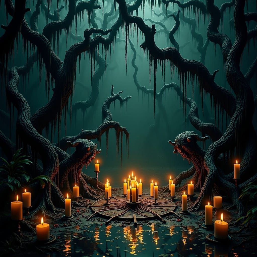 <lora:The Voodoo Flux:1.0> Voodoo