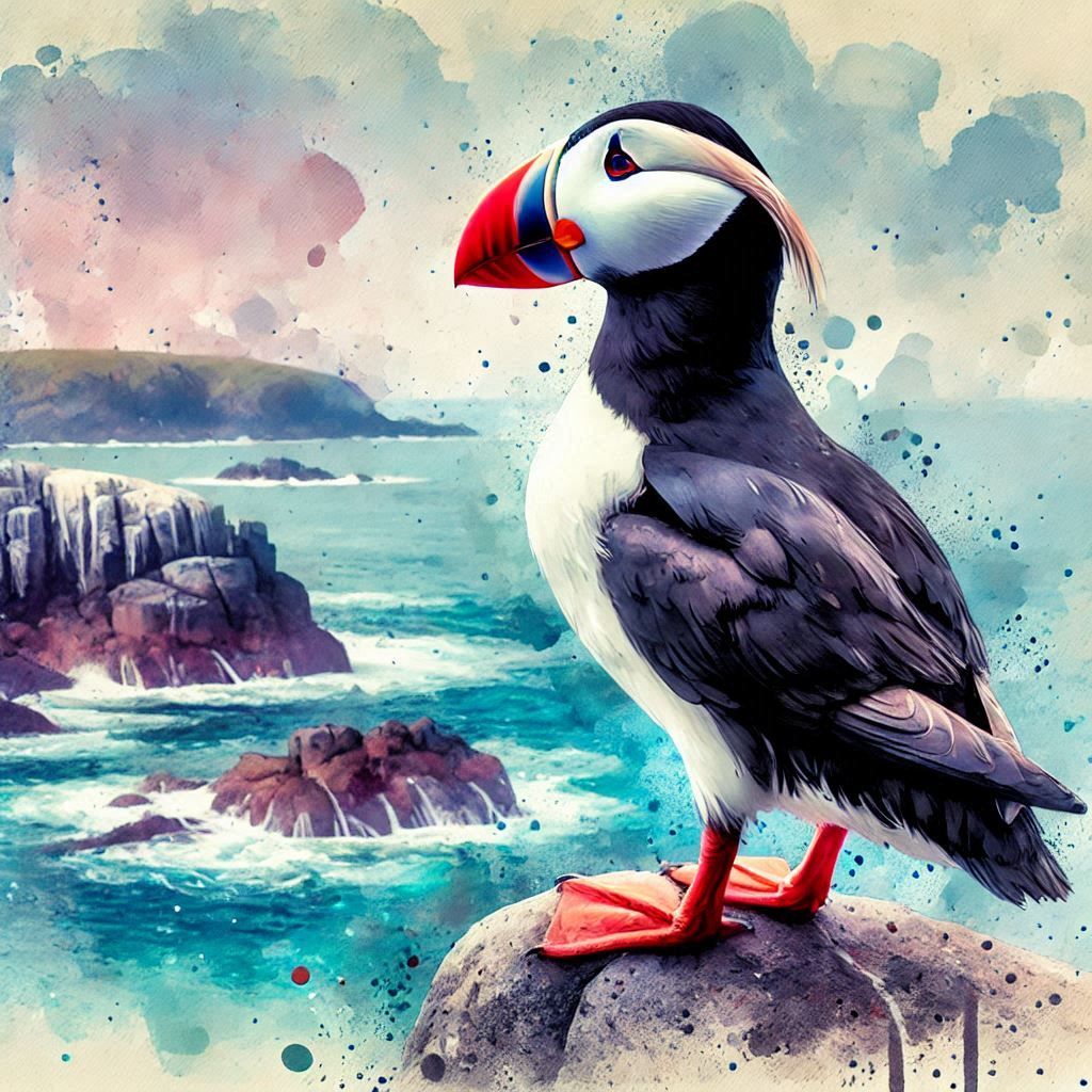 Tufted Penguin at the Farallon Islands