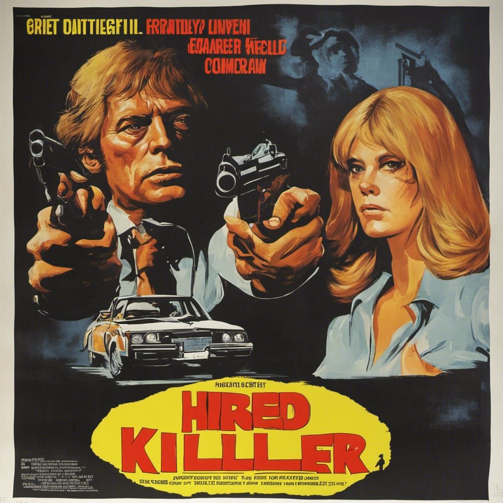 The Hired Killer, 1979 - AI Generated Artwork - NightCafe Creator