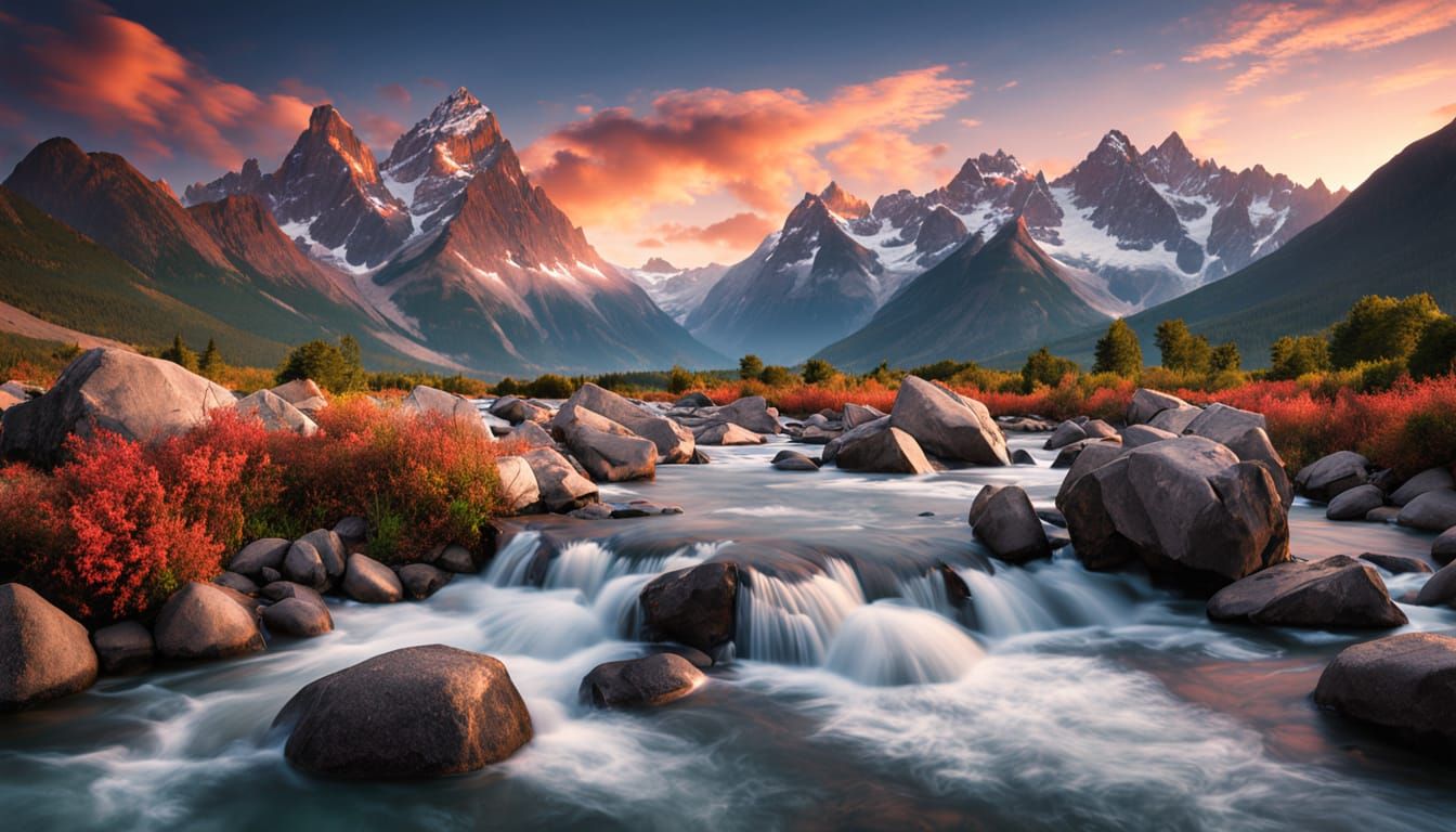 Landscape  by @Textured Color