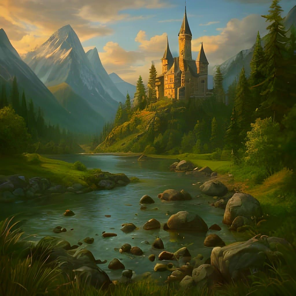 טירה ליד הנחל