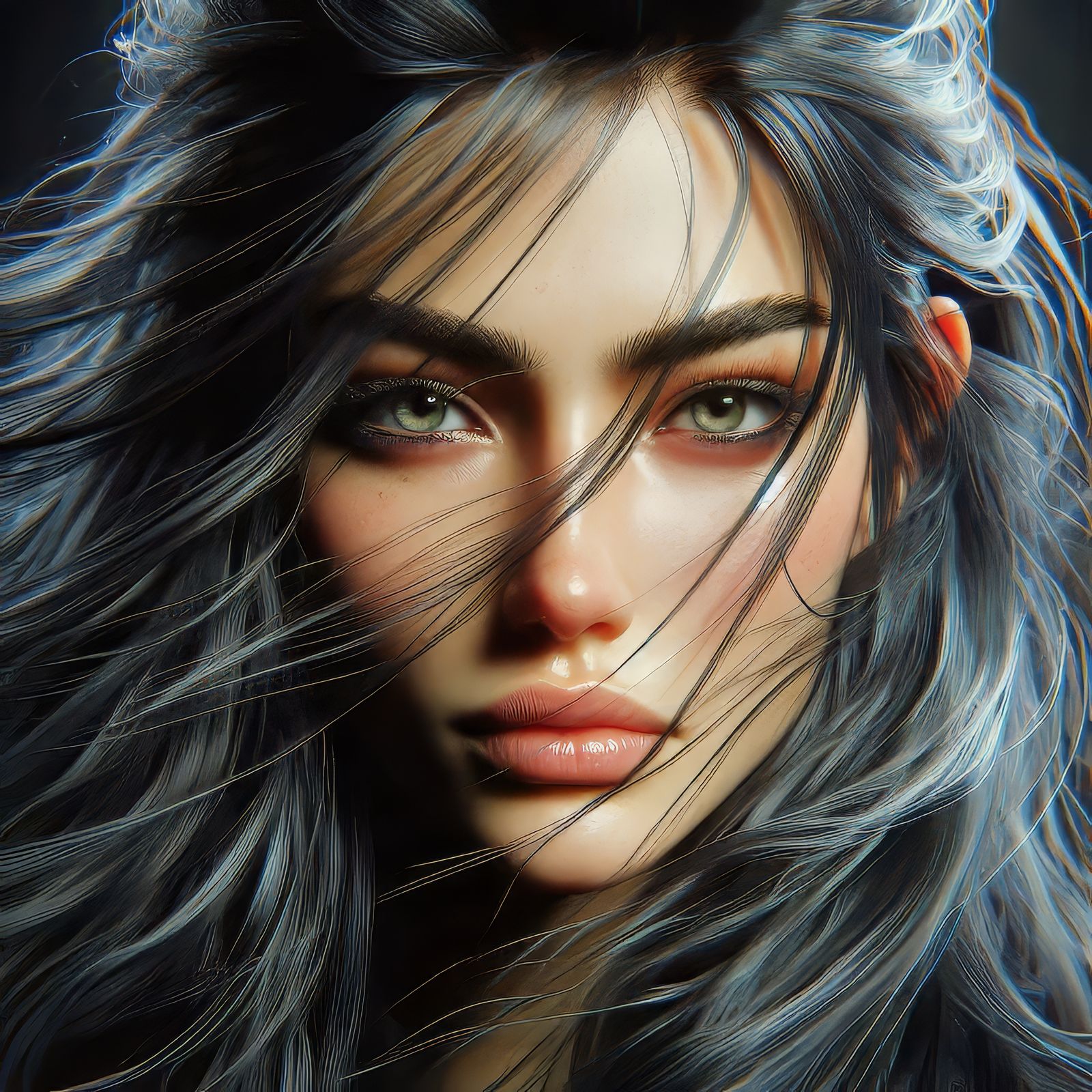 Creation in the manner of Zeng Fanzhi, with some indications...