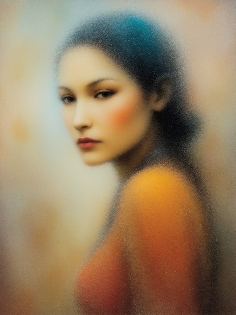 <lora:Frosted glass:1.0> <lora:Archetypal Images:1.0> Frosted glass, female,  background