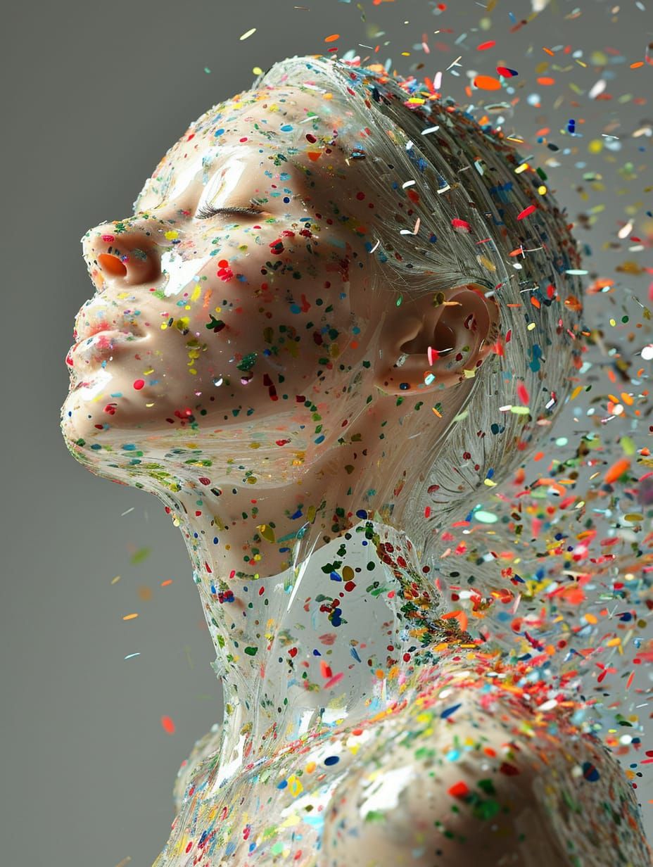 confetti woman
