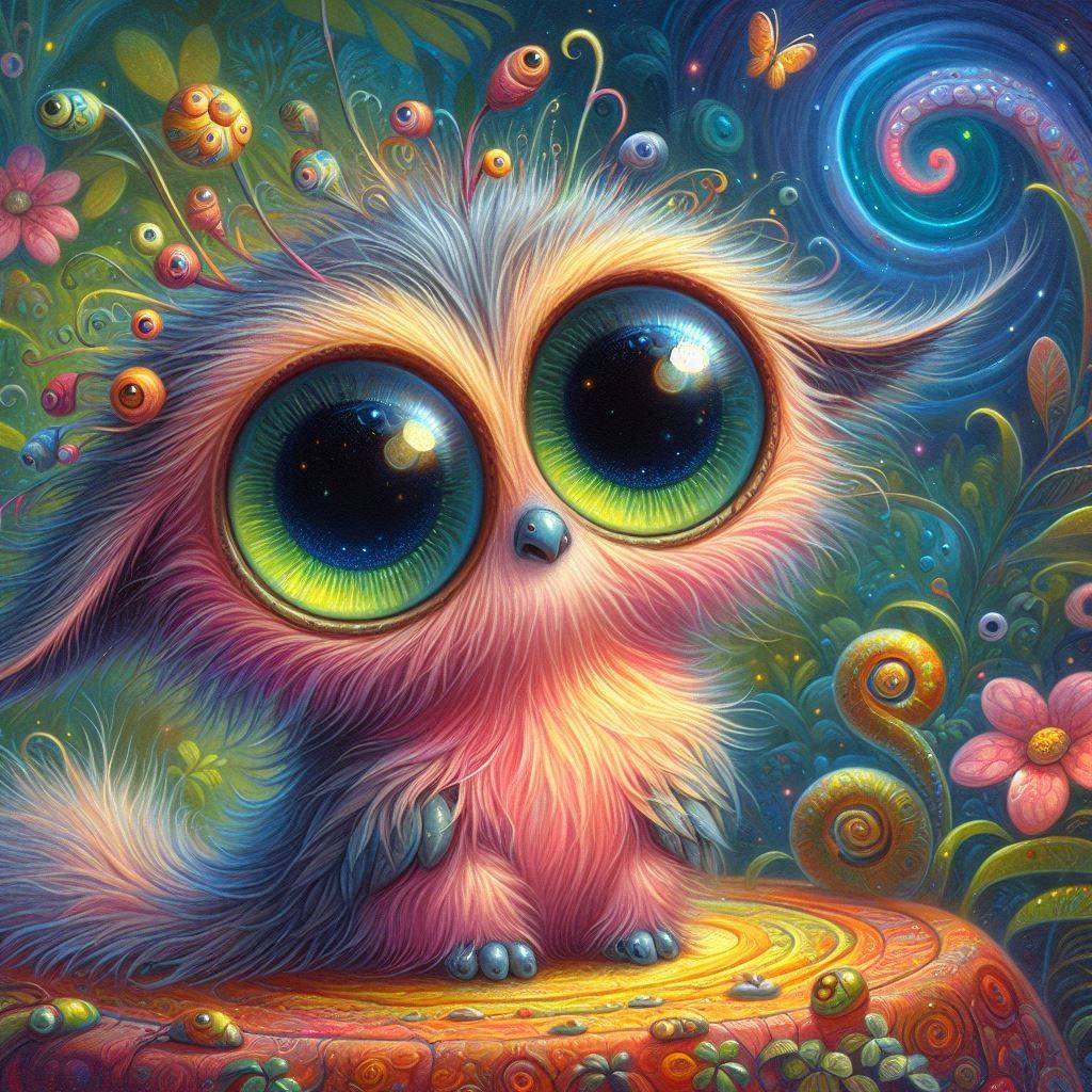 Pink monster  by @Ramoneses