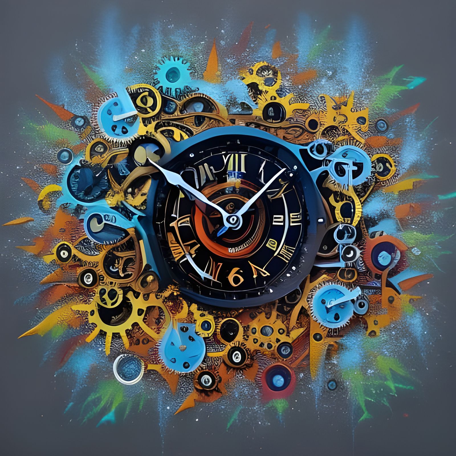 Losing Track of Time  by @oddley