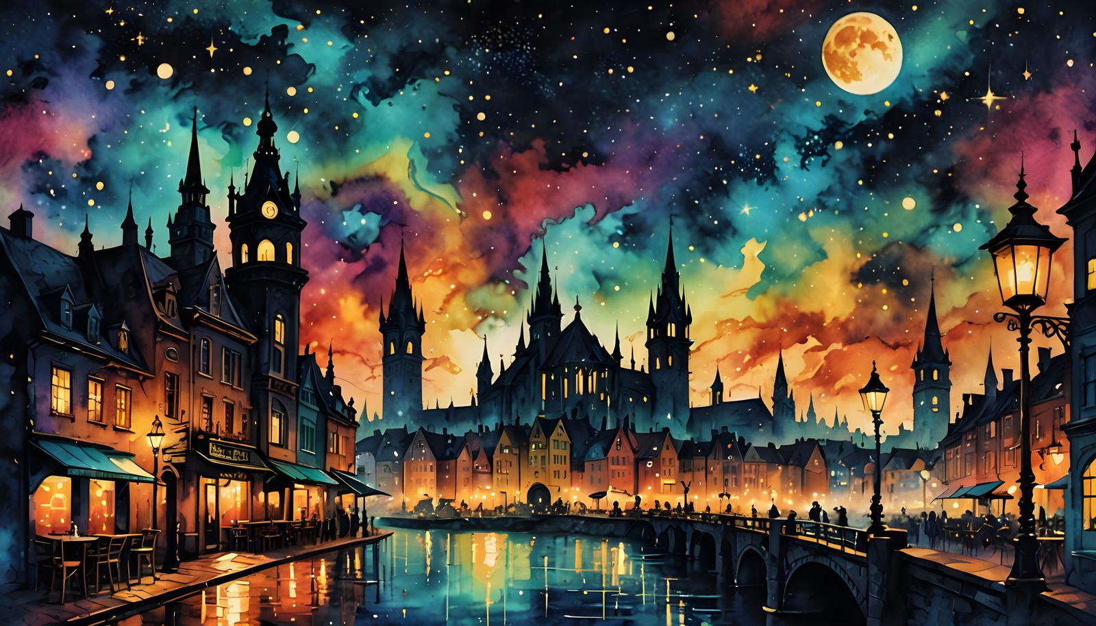 The Castle at Dusk  by @FashionDTS