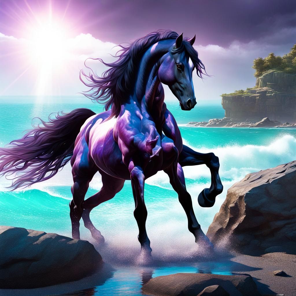 Horse Fantasy - AI Generated Artwork - NightCafe Creator