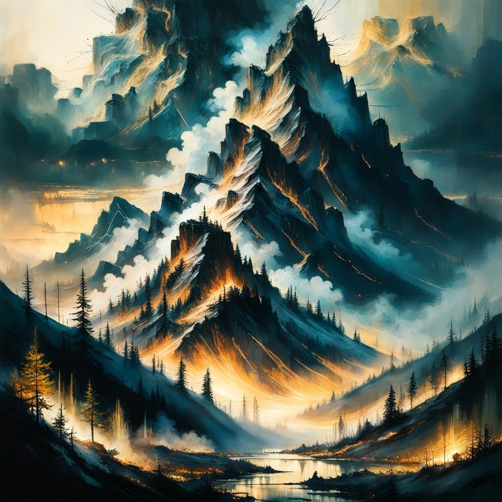 Mountain Made of Steam
