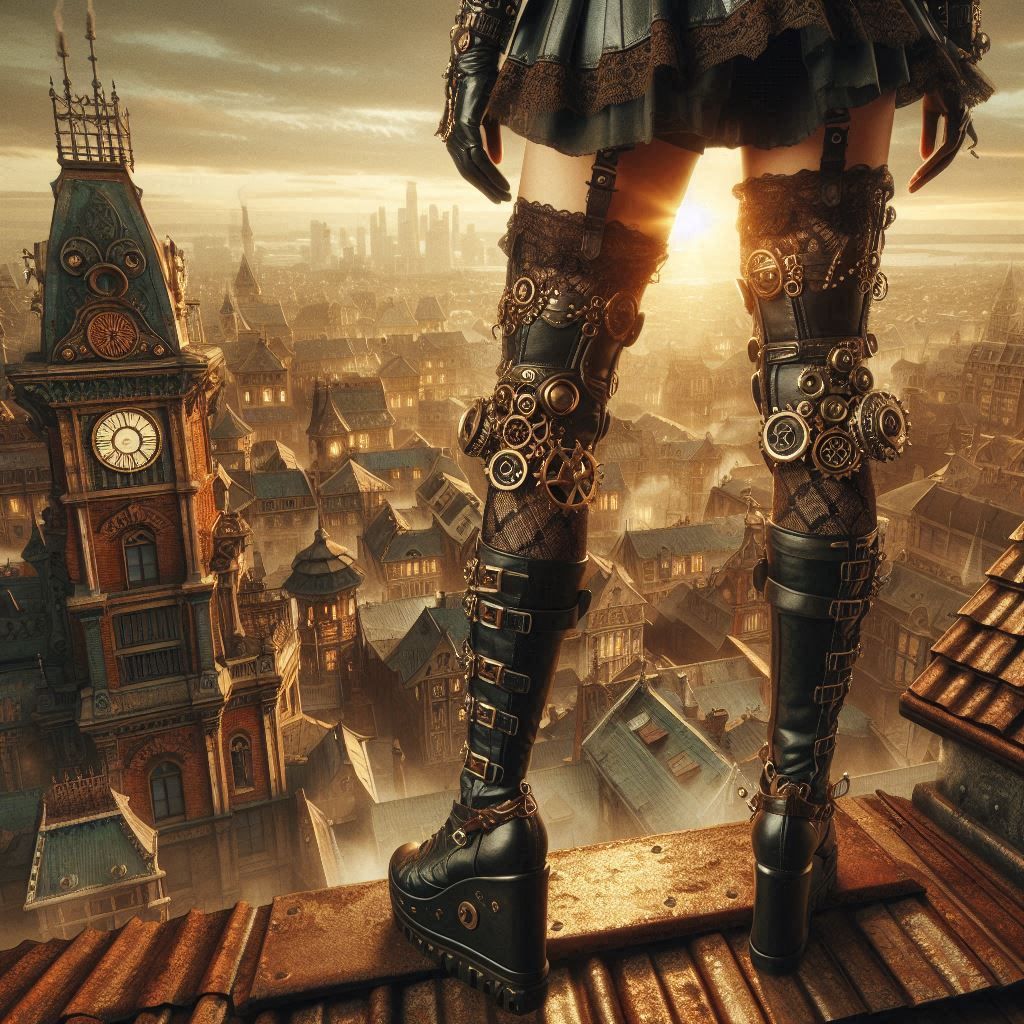 Steampunk city